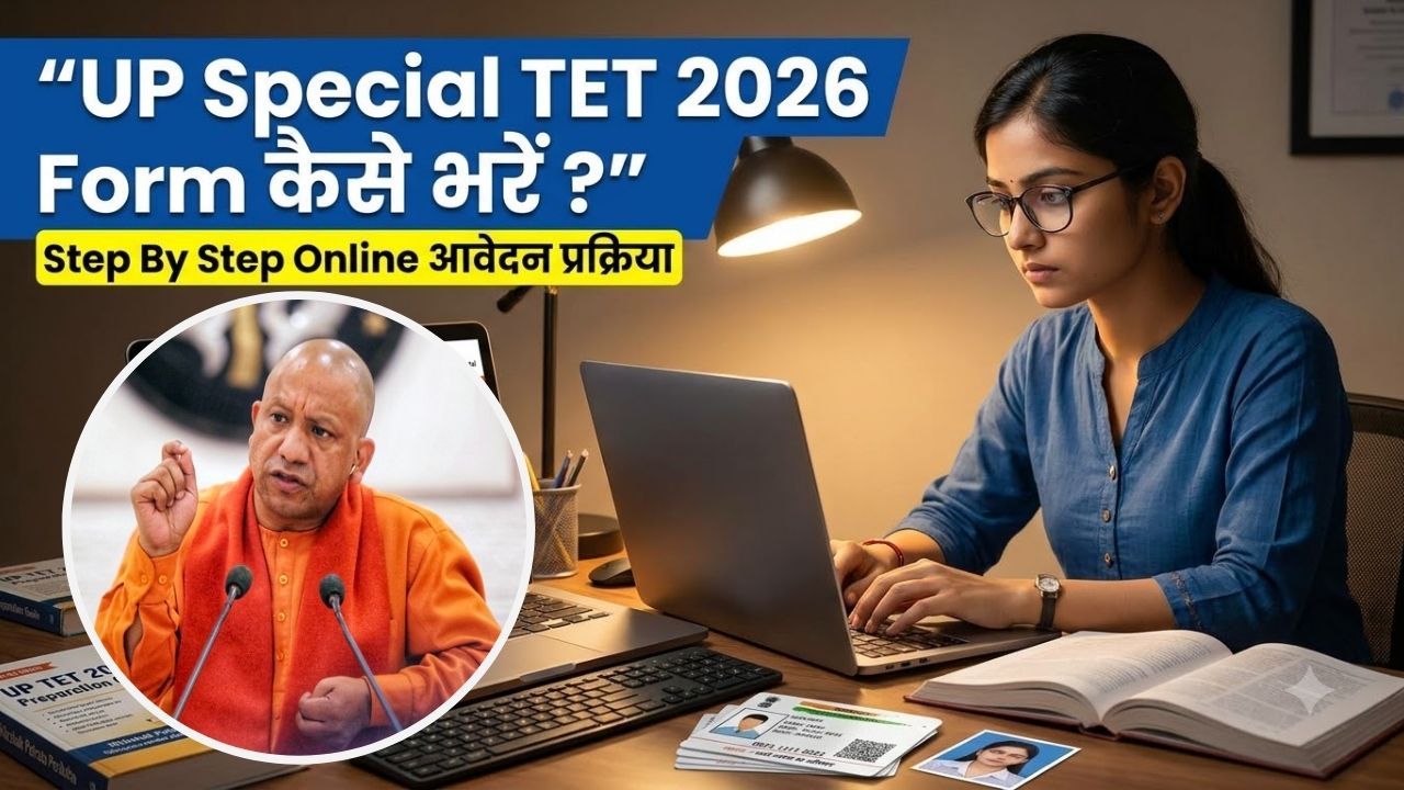 UP Special TET 2026 Form कैसे भरें?